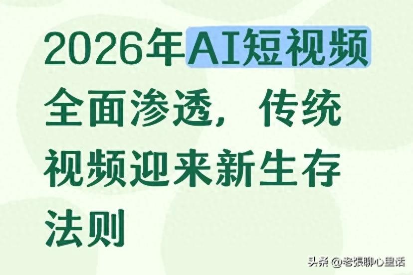 www.11abg11.netAI短视频成本暴降80%，传统视频怎么活