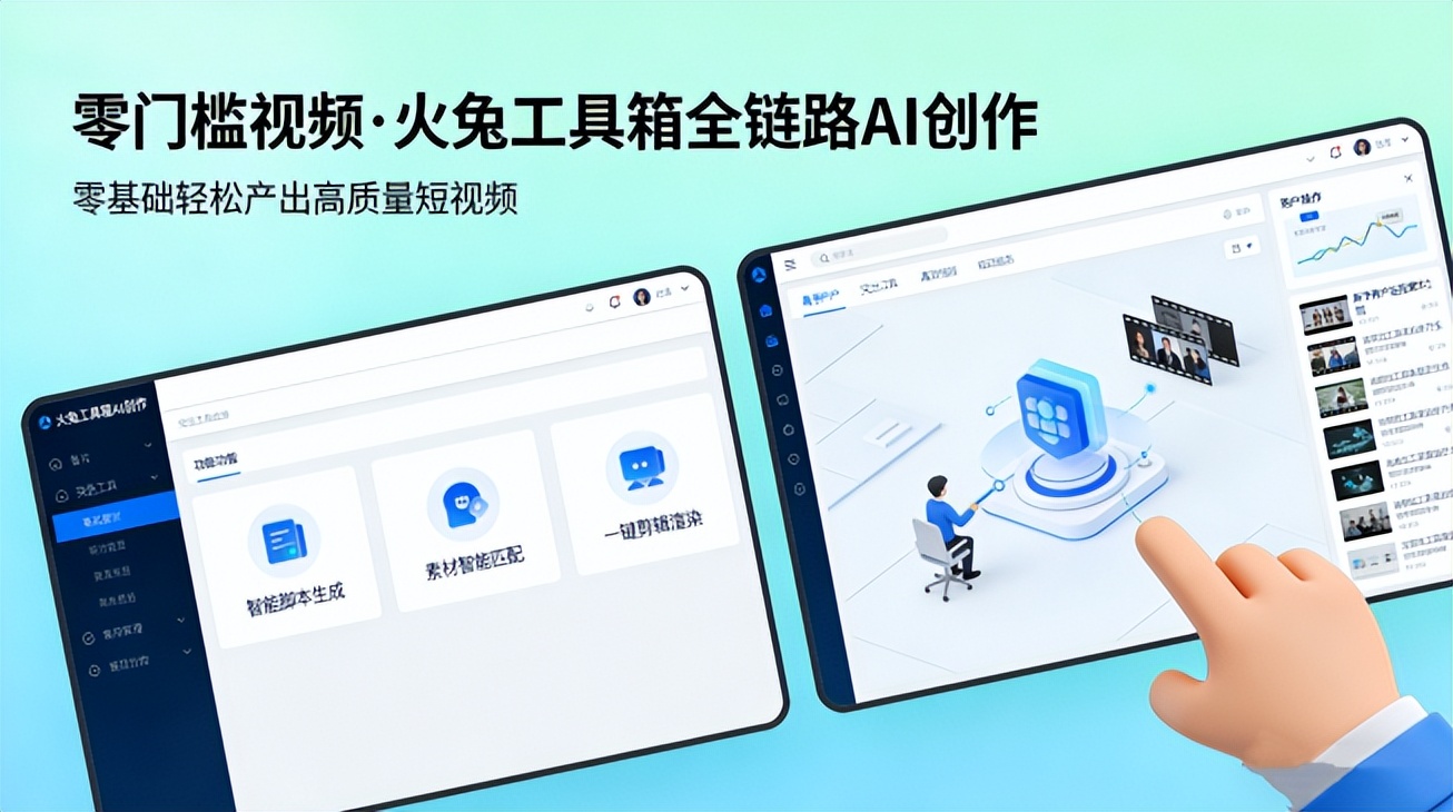 AI 短视频_火兔工具箱操作教程_AI知识短视频创作